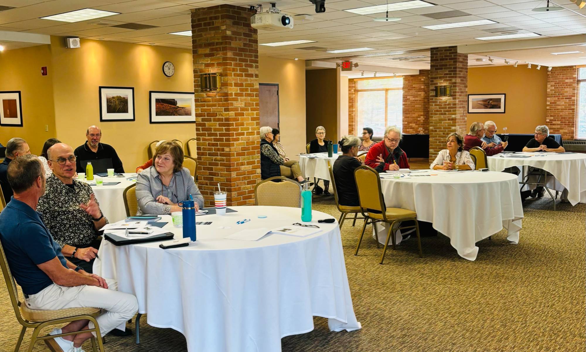 Group discussions concerning the importance of civil discourse